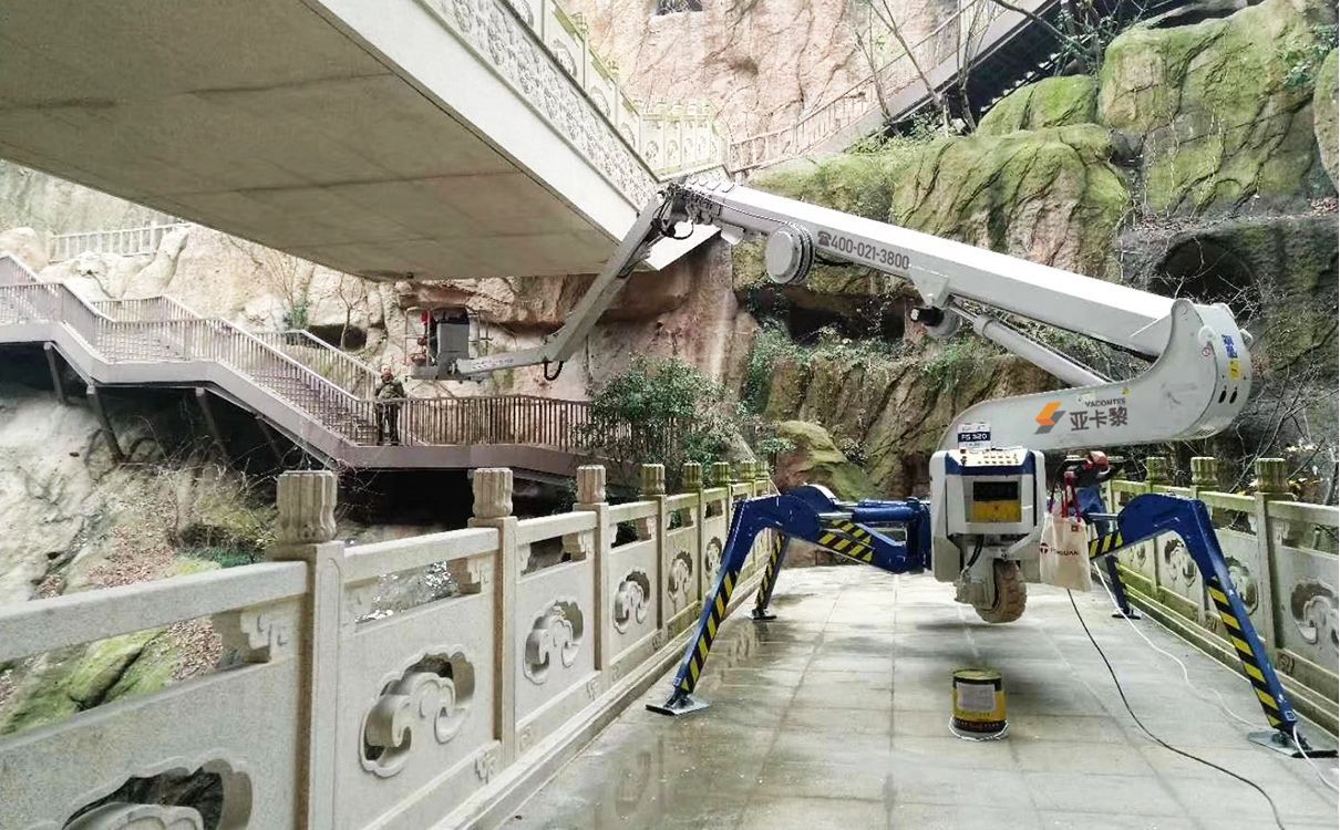 蜘蛛式升高平臺